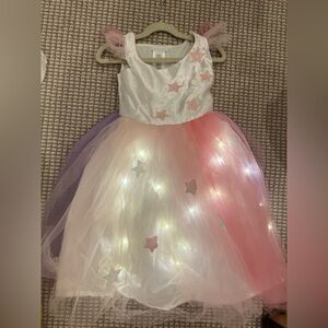 Pottery barn unicorn tutu costume sz 7-8 like new!!